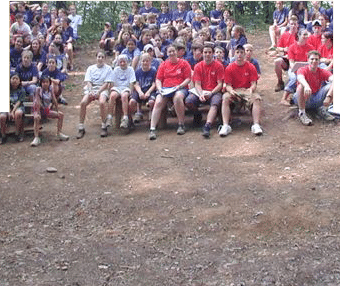 Campers in audience