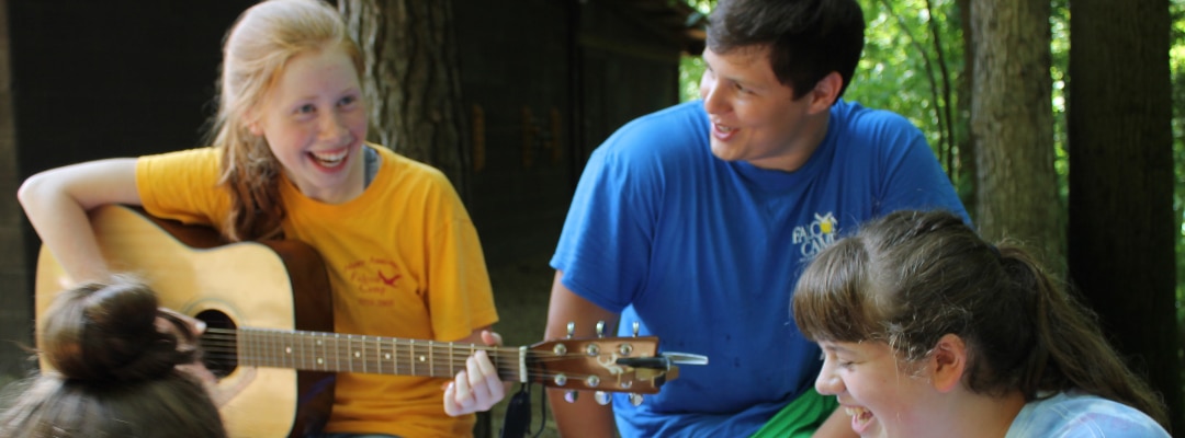 Campers having fun at Falcon Camp