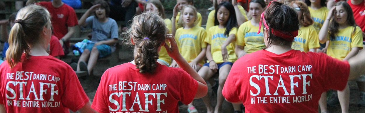 Summer camp staff