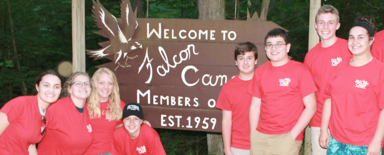 Campers at Falcon Camp