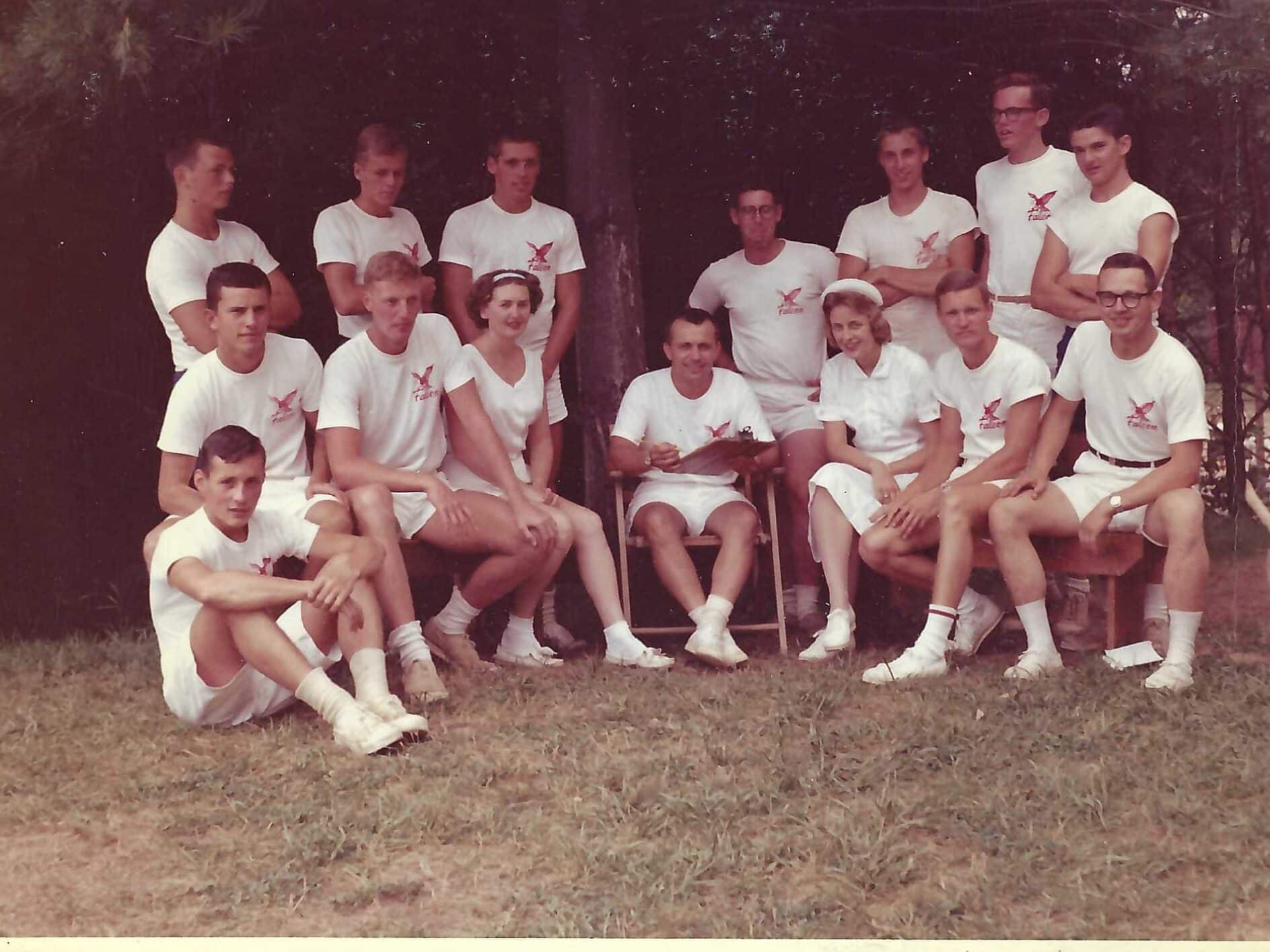 A staff photo from 1961